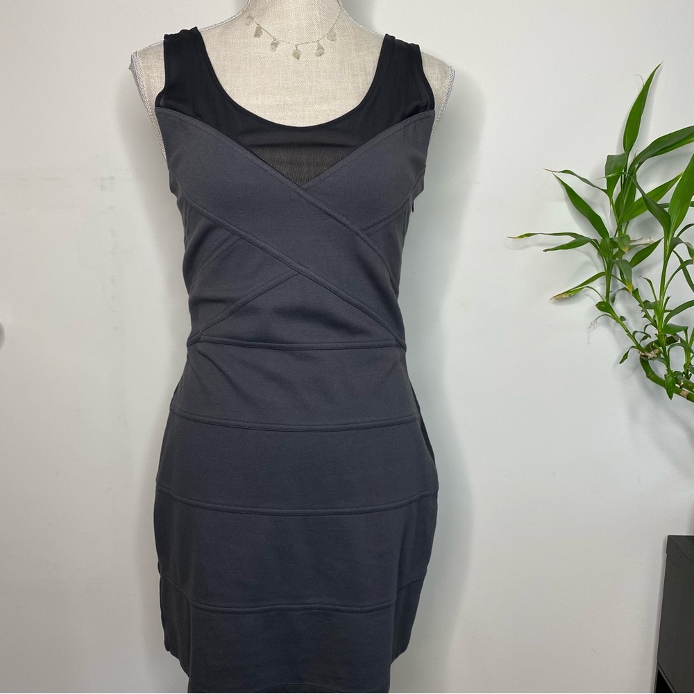 EXPRESS Bondage Bodycon midi Dress